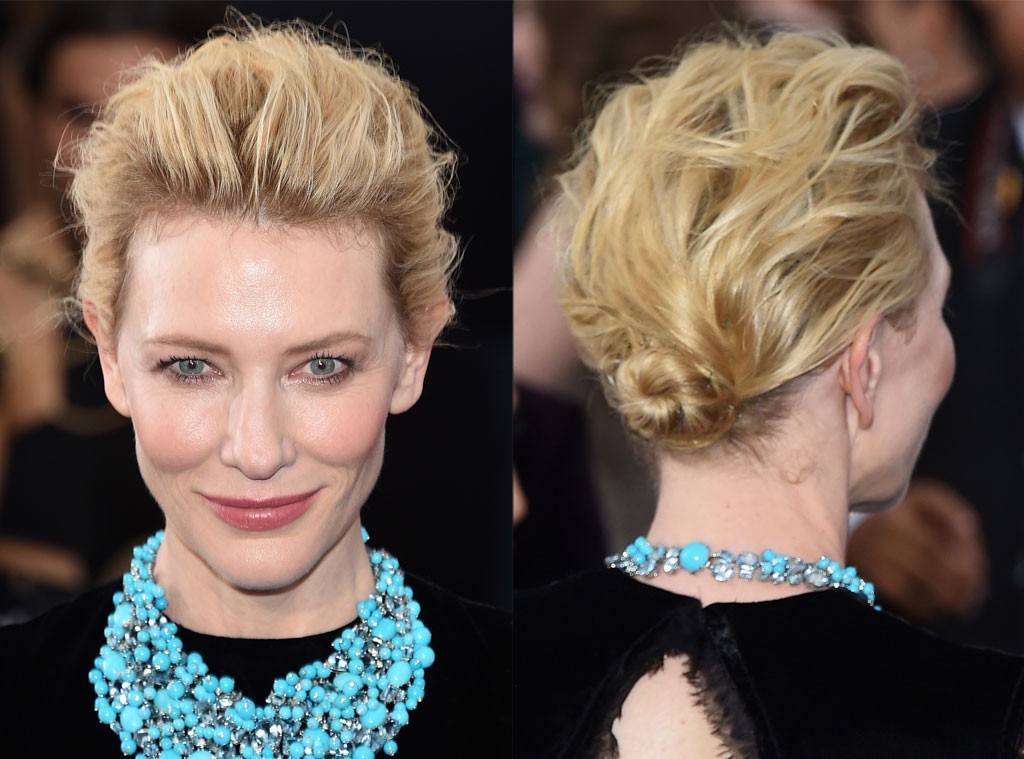 Cate Blanchett From E Style Collectives Best Hair At The 2015 Oscars E News 5731