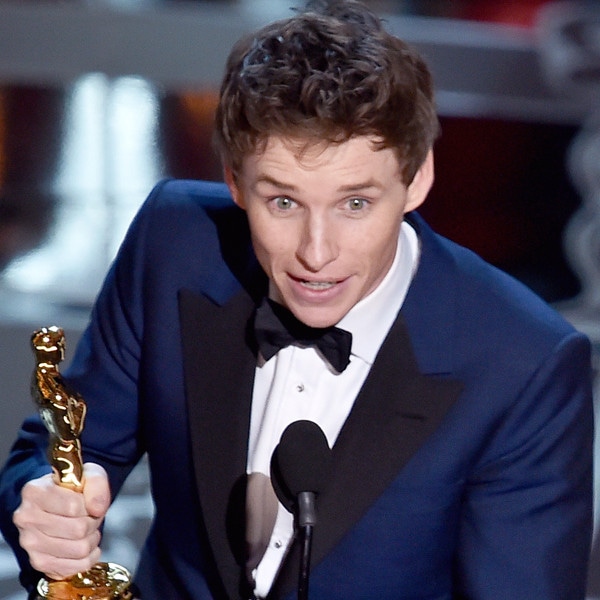 Eddie Redmayne, 2015 Academy Awards, Winner