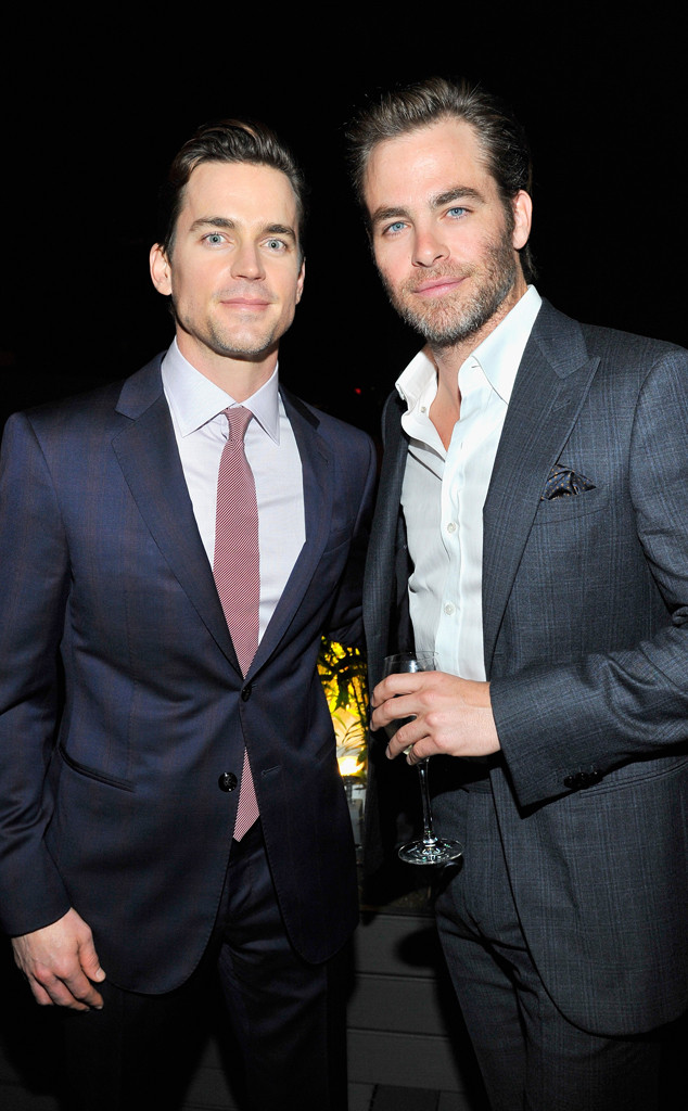 Matt Bomer & Chris Pine from 2015 Oscars: Party Pics | E! News