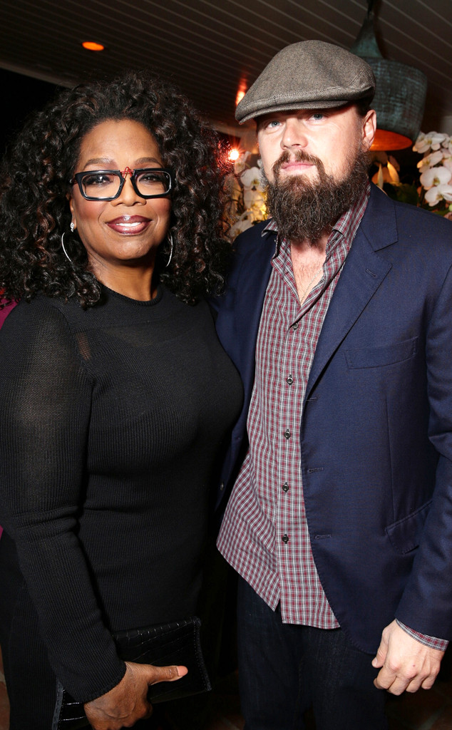Oprah Winfrey & Leonardo DiCaprio from 2015 Oscars: Party Pics | E! News