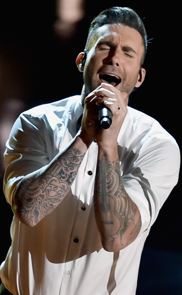 Adam Levine, 2015 Academy Awards