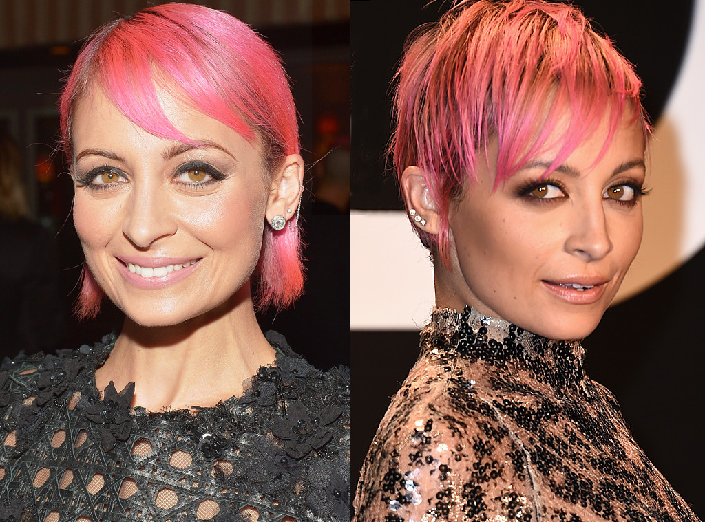 Lily Collins & Nicole Richie Debut Pixie Haircuts - E! Online