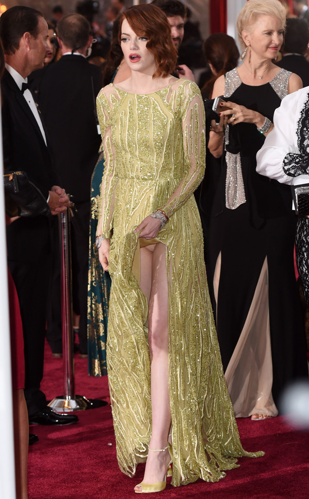 Emma Stone, 2015 Academy Awards, Show