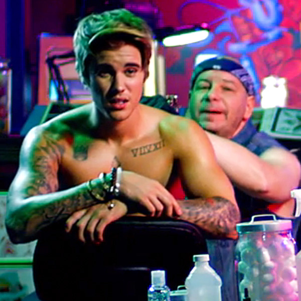 Not Again! Justin Bieber Gets Another Tattoo in Roast Preview