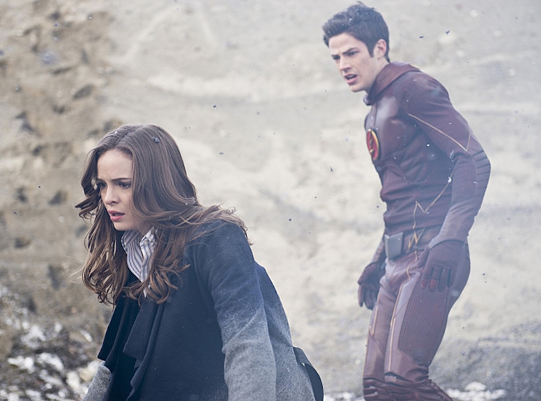 Danielle Panabaker, Grant Gustin, The Flash, Couples