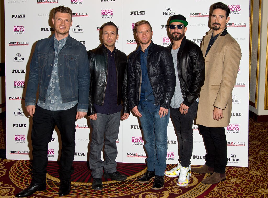 Nick Carter, Howie Dorough, Brian Littrell, AJ McLean & Kevin