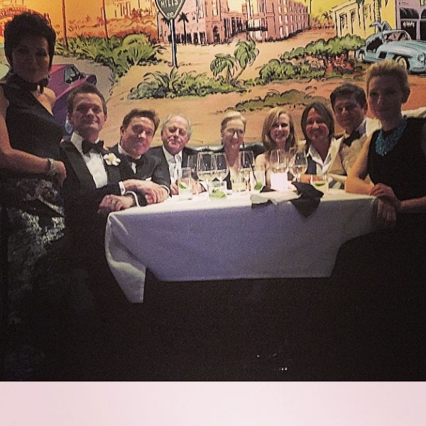 Post Oscar Dinner, Instagram