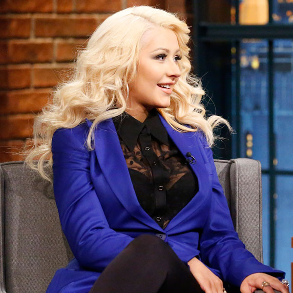 Christina Aguilera Impersonates Samantha From Sex And The City E Online 