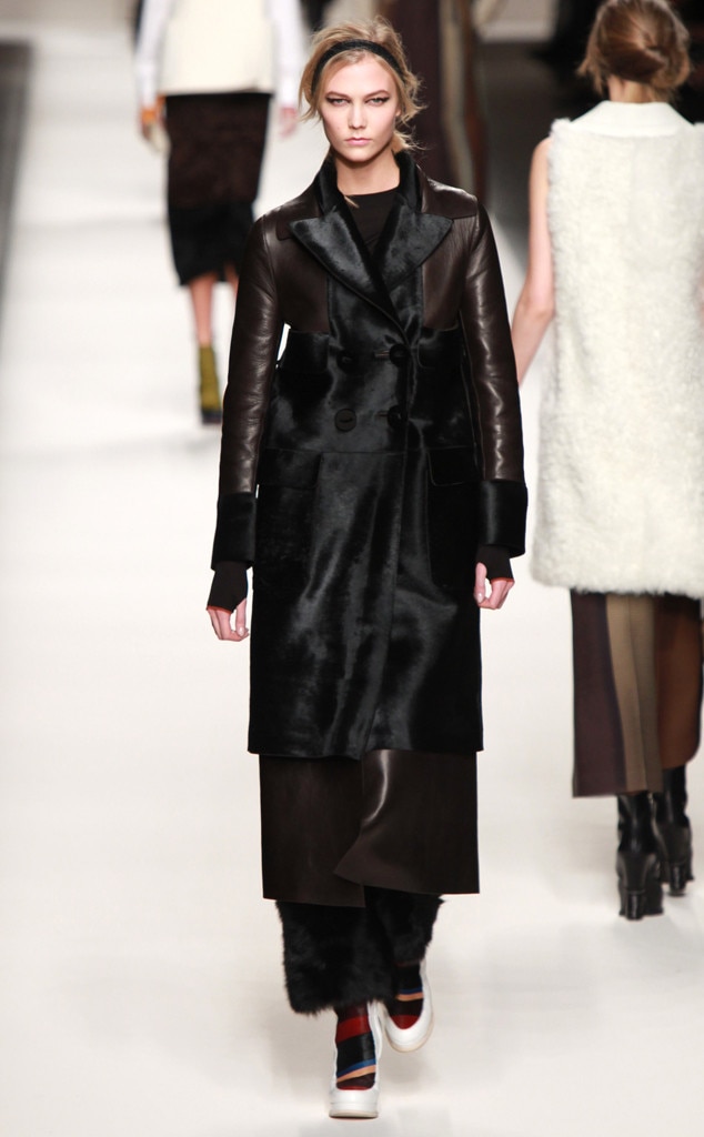 Karlie Kloss from Stars at Milan Fashion Week Fall 2015 | E! News