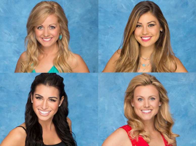 Ashley I., Ashley S, Carly, Britt, The Bachelor, Season 19
