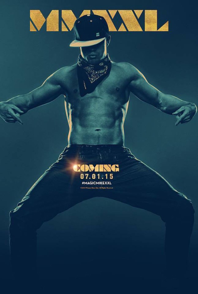 Channing Tatum from Magic Mike XXL Posters E! News