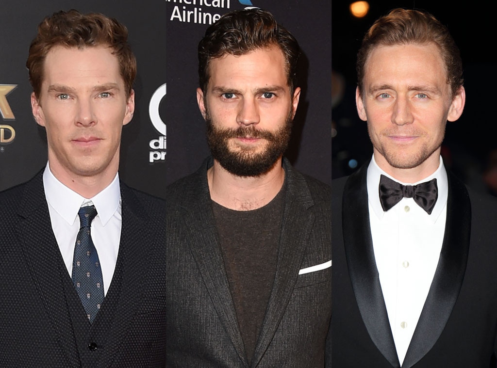 Benedict Cumberbatch, Jamie Dornan, Tom Hiddleston