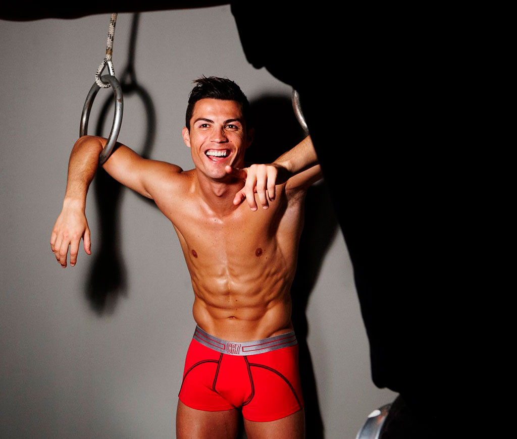 Cristiano Ronaldo Strips Down for New Underwear Campaign
