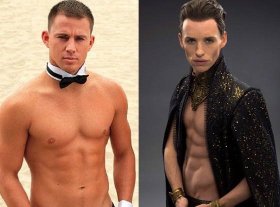 Battle of the Abs: Channing Tatum v. Eddie Redmayne | E! News