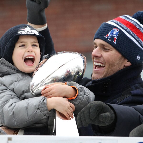 Tom Brady's Son Benjamin Steals The Spotlight At Super Bowl Parade - E ...