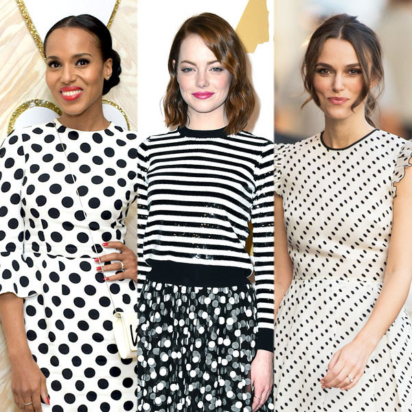 23 Celebs Spotted In Polka Dots
