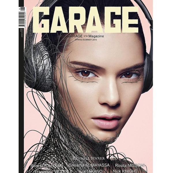 Kendall Jenner Gets Choked by Wire on Garage Magazine Cover