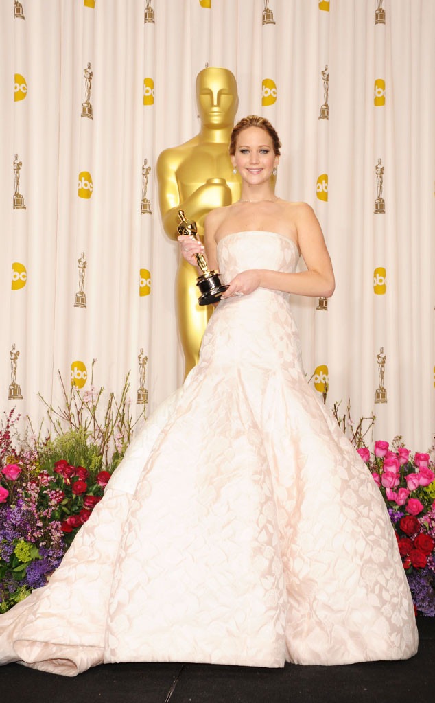 Jennifer Lawrence, Oscars 2013