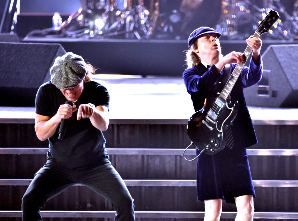AC/DC Opens the 2015 Grammys - E! Online - CA