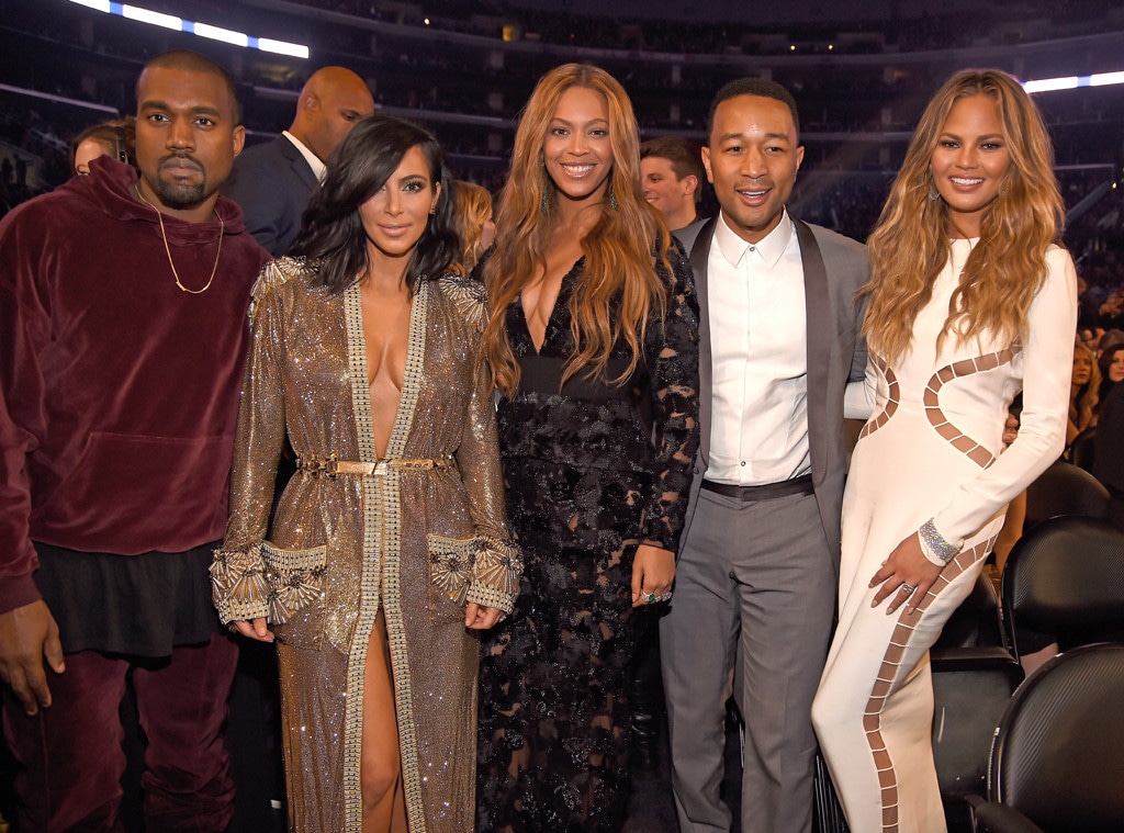Kanye West, Kim Kardashian West, Beyonce, John Legend, Chrissy Teigen