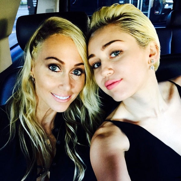 Miley And Tish Cyrus From E Style Collectives Favorite Celebrity