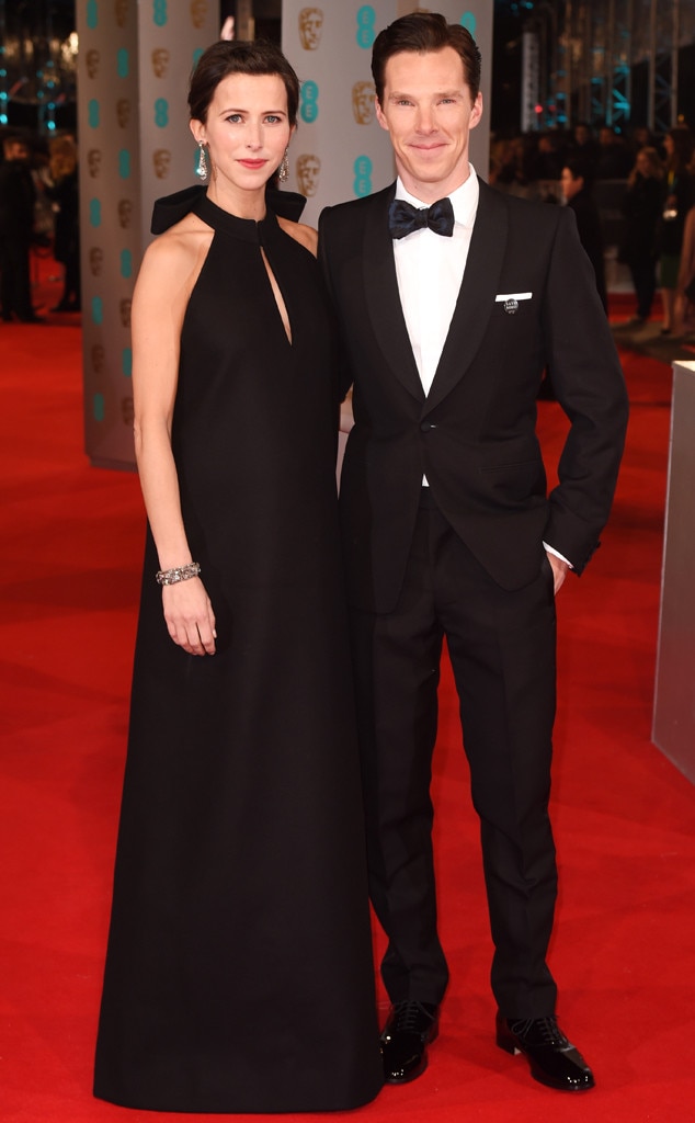 Sophie Hunter & Benedict Cumberbatch from 2015 BAFTA Film Awards: Red ...