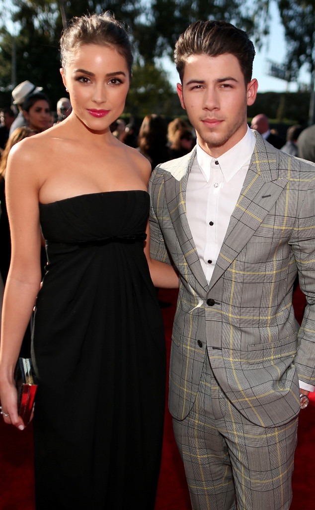 Olivia Culpo, Nick Jonas, Grammy Awards