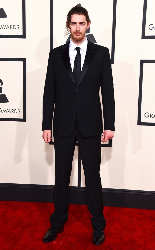 Hozier from 2015 Grammys Red Carpet Arrivals E! News