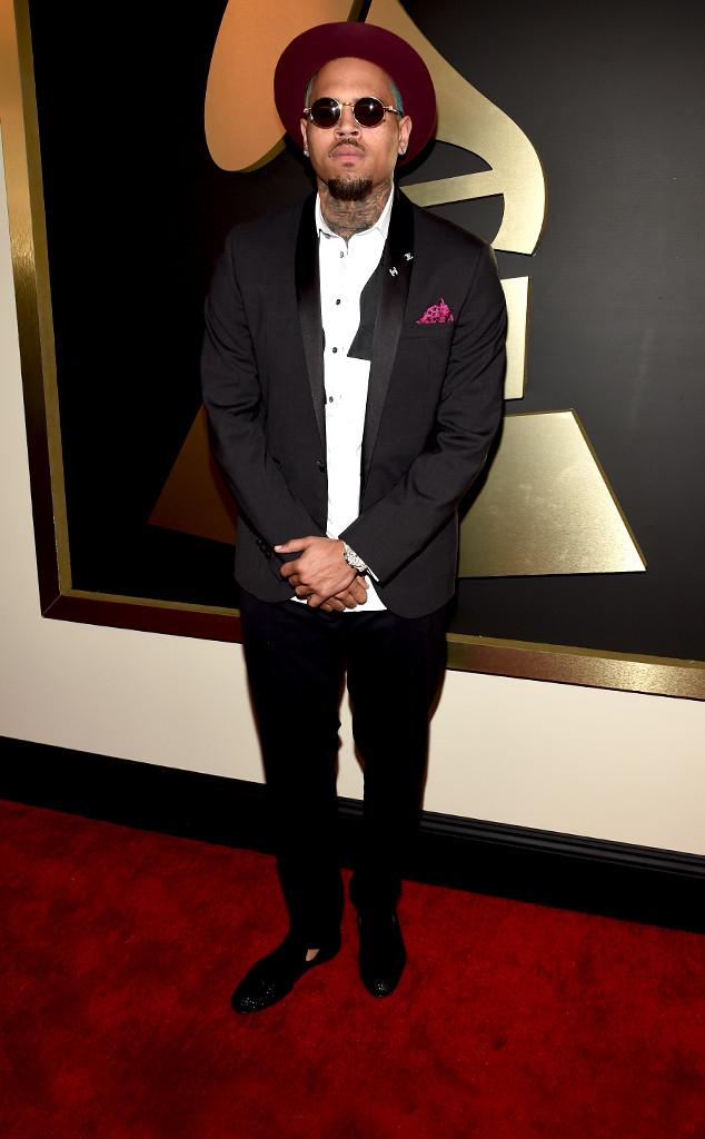 Chris Brown from 2015 Grammys: Red Carpet Arrivals | E! News