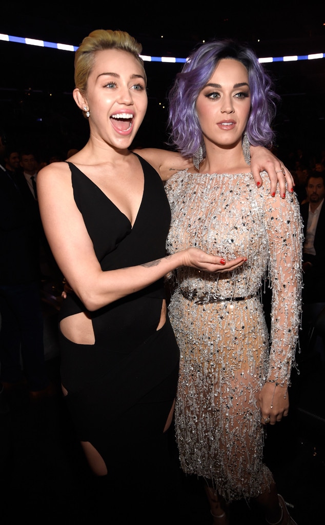 Miley Cyrus, Katy Perry, Grammy Awards, Candids