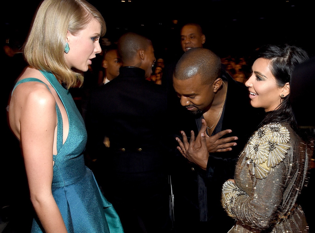 Kanye West, Taylor Swift, Kim Kardashian, Grammy Awards, Candids