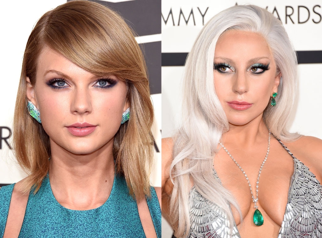 Taylor Swift, Lady Gaga, Grammy Awards, Jewelry