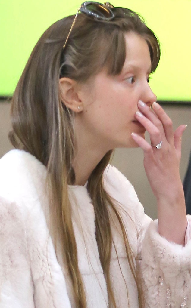 Mia Goth, Shia LeBeouf, Diamond Ring