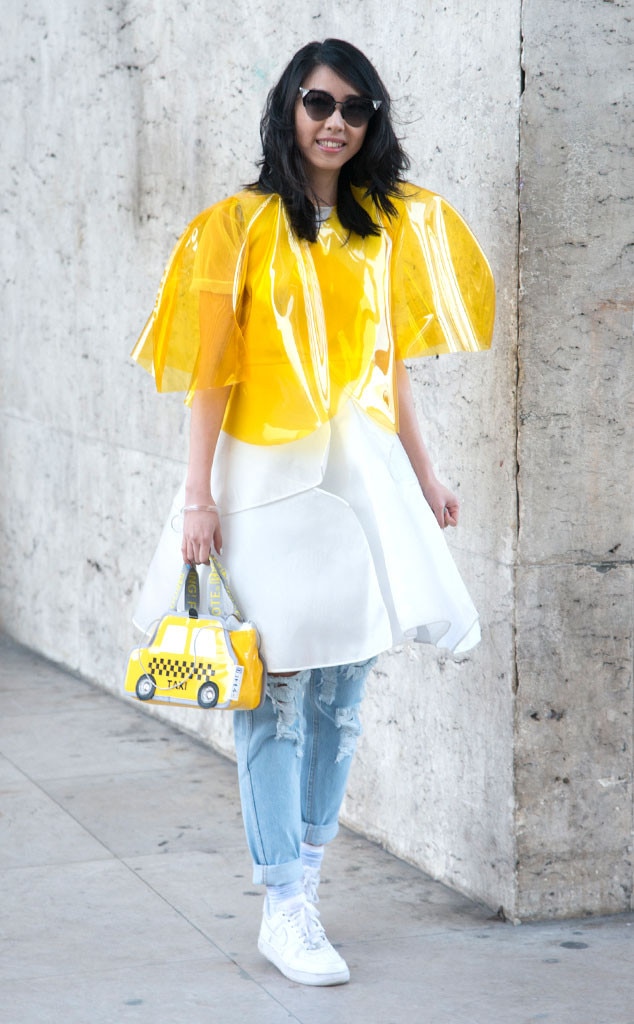 Yuyu from Street Style: Paris Fashion Week | E! News