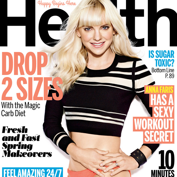 Damn! Anna Faris Shows Off Insane Bikini Body on Health Cover - E