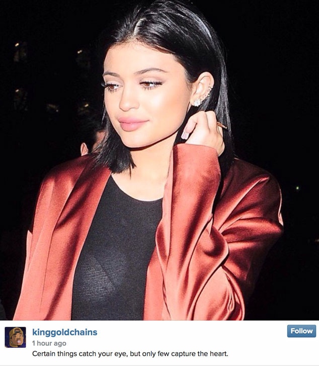 Look: Tyga Posts Lovey-Dovey IG Pic of Kylie