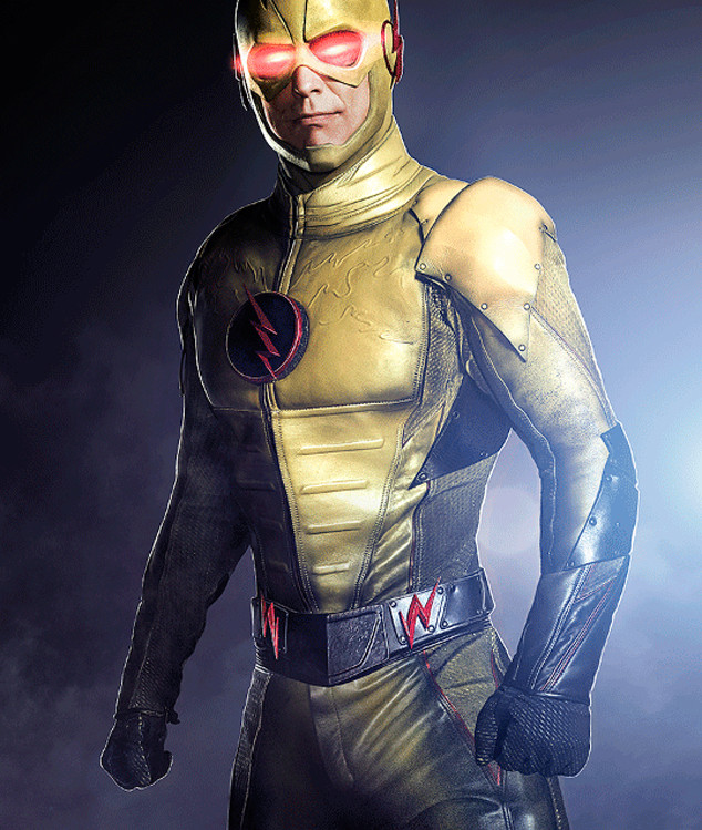 The Flash First Look Check Out the Reverse Flash's Super Suit! E