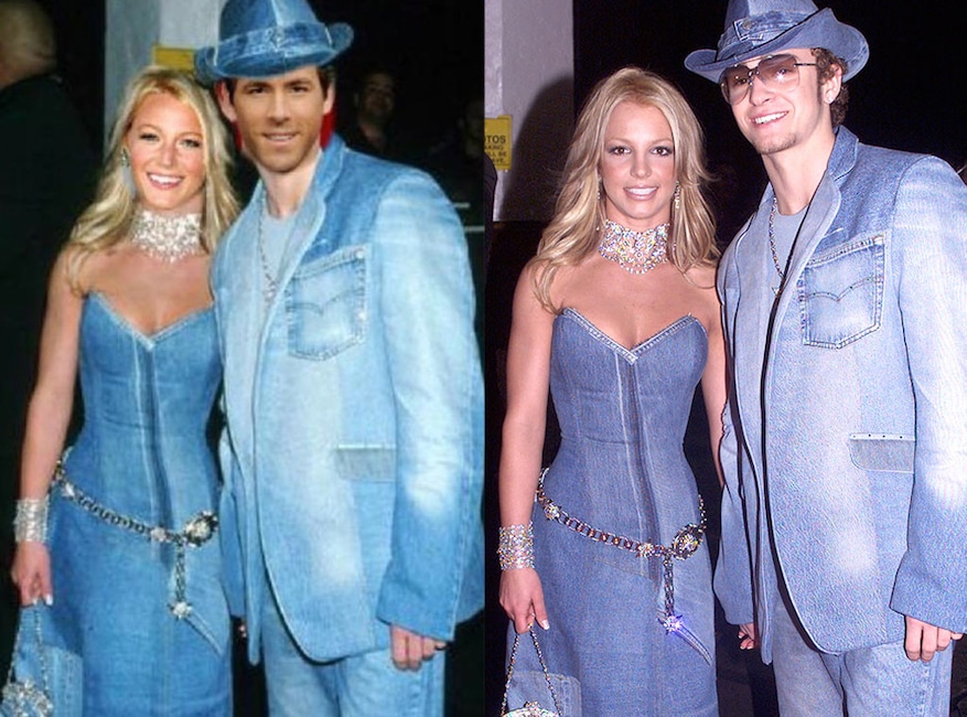 Why Britney Spears And Justin Timberlake Can T Say Bye Bye Bye To Their Iconic Denim Look Trv Countdown