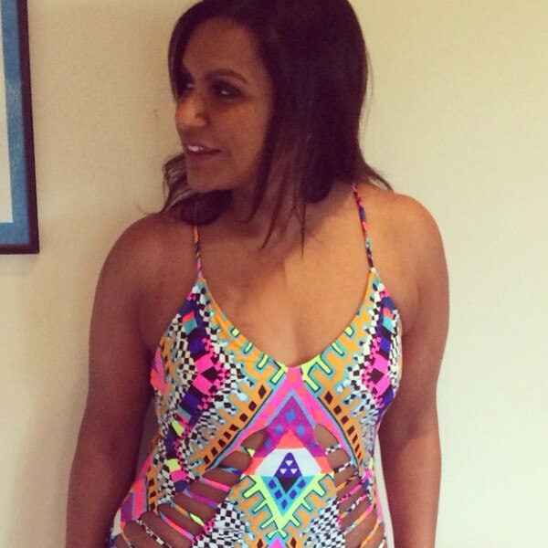 mindy kaling hot bikini