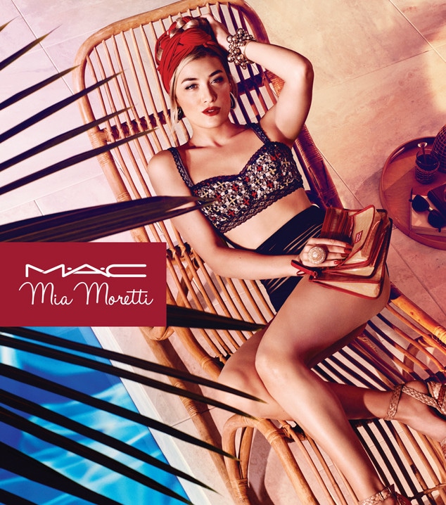 Dj Mia Morettis Creates Capsule Collection For Mac Nails Coachella Beauty E News
