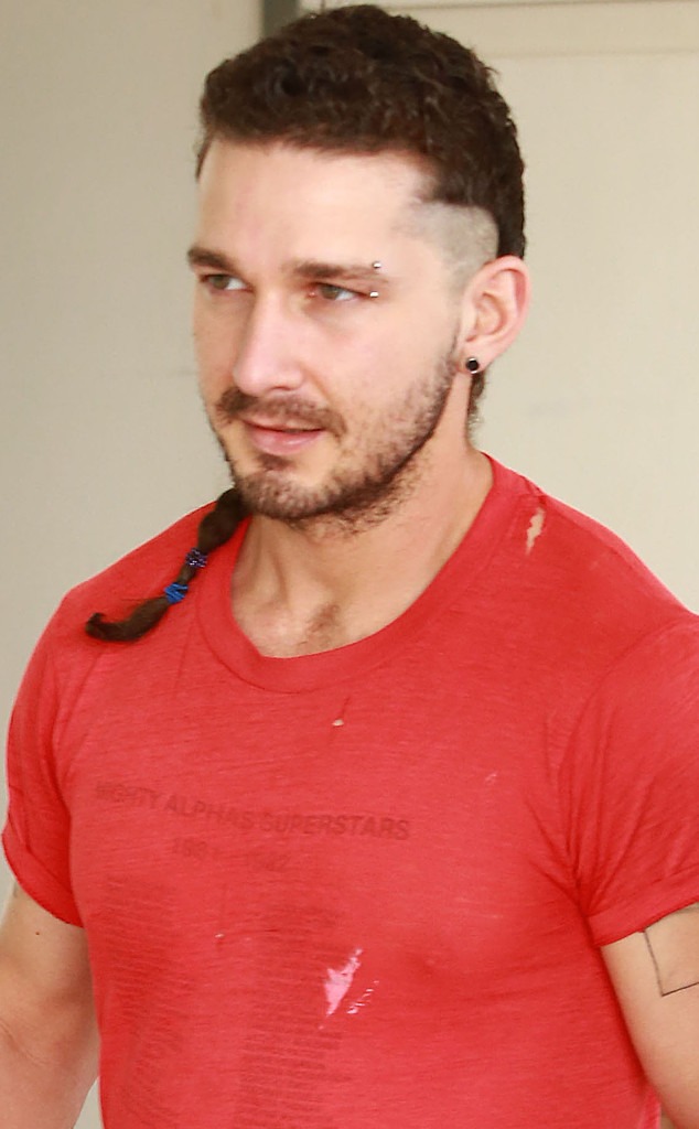 WTF Is Going on With Shia LaBeouf's Crazy New Hairstyle? See for