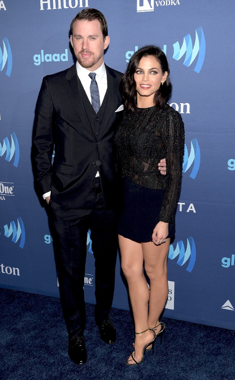 Channing Tatum, Jenna Dewan, GLAAD Media Awards