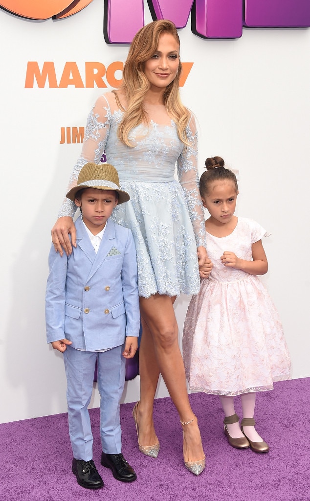 Jennifer Lopez, Max & Emme from Movie Premieres Red Carpets and