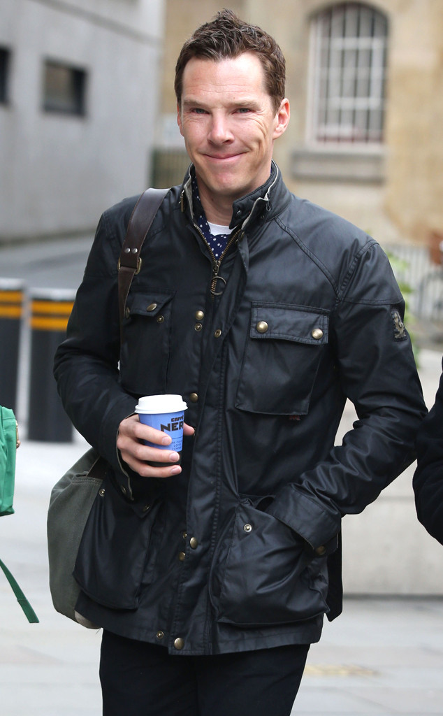 Coffee Time from Benedict Cumberbatch's Hottest Pics | E! News