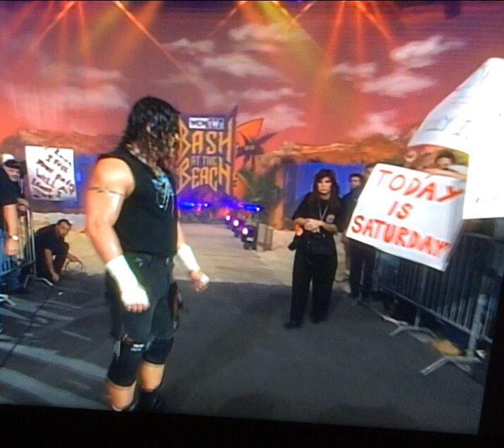 Today Is Saturday From The Best Wwe Signs E News