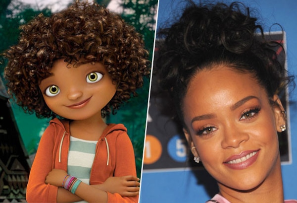 Curl Power: Bouncy, Natural Hair Inspired by Rihanna's Film Character - E!  Online