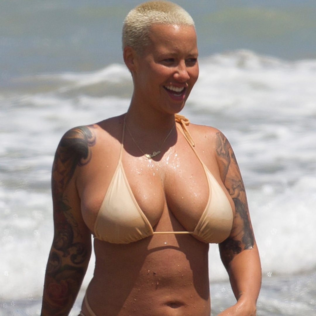 Amber Rose Proud of Her Booty Dimples—See the NSFW G 