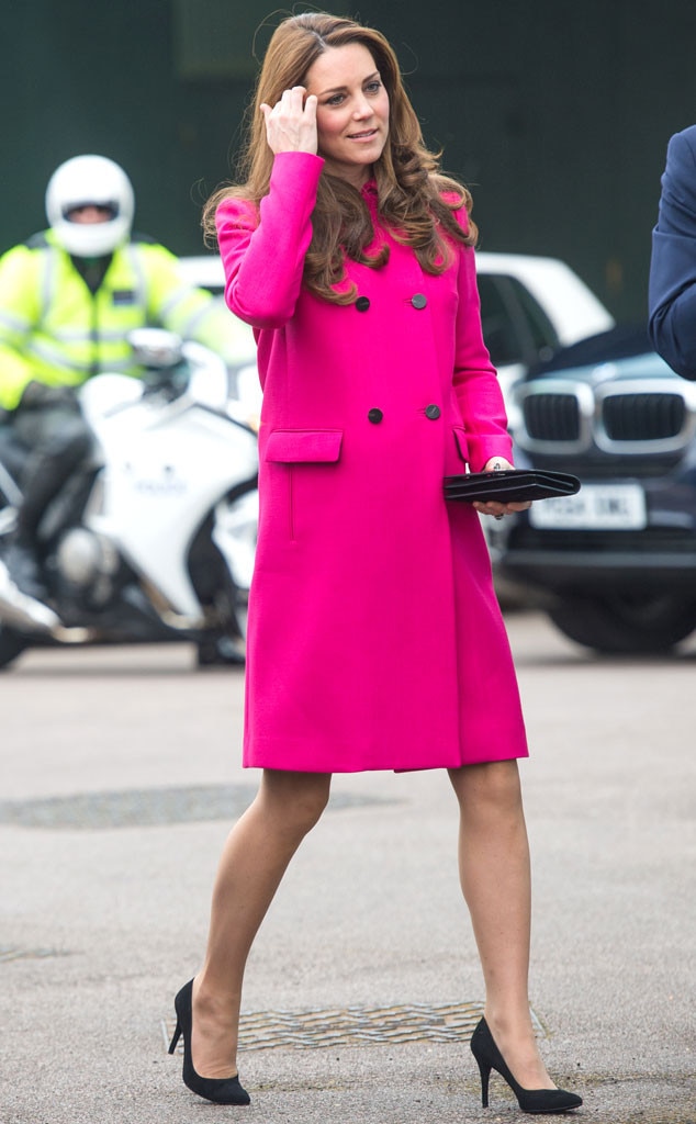 Kate Middleton Looks Pretty in Pink for Her Final Public Appearance ...