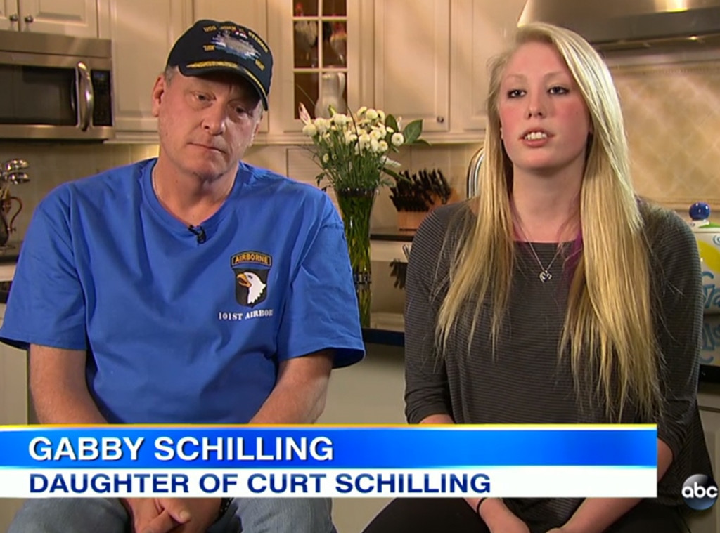 Curt Schilling, Gabby Schilling, Good Morning America