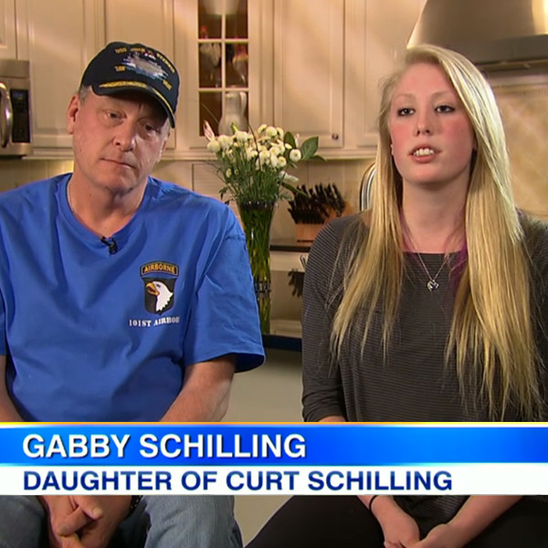 Curt Schilling Speaks Out Over Daughter's ''Evil'' Cyberbullies